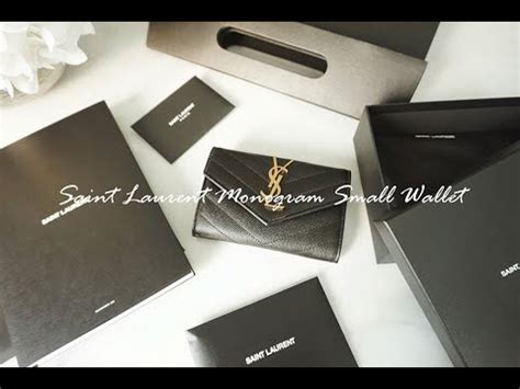 YSL : Saint Laurent Small Wallet Review By porsmiley 